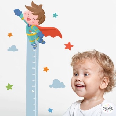 Vinil mesurador - Súper Nen - Decoració infantil